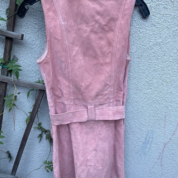 Stoned Immaculate fonda suede dress in Pink Rare - Picture 7 of 12